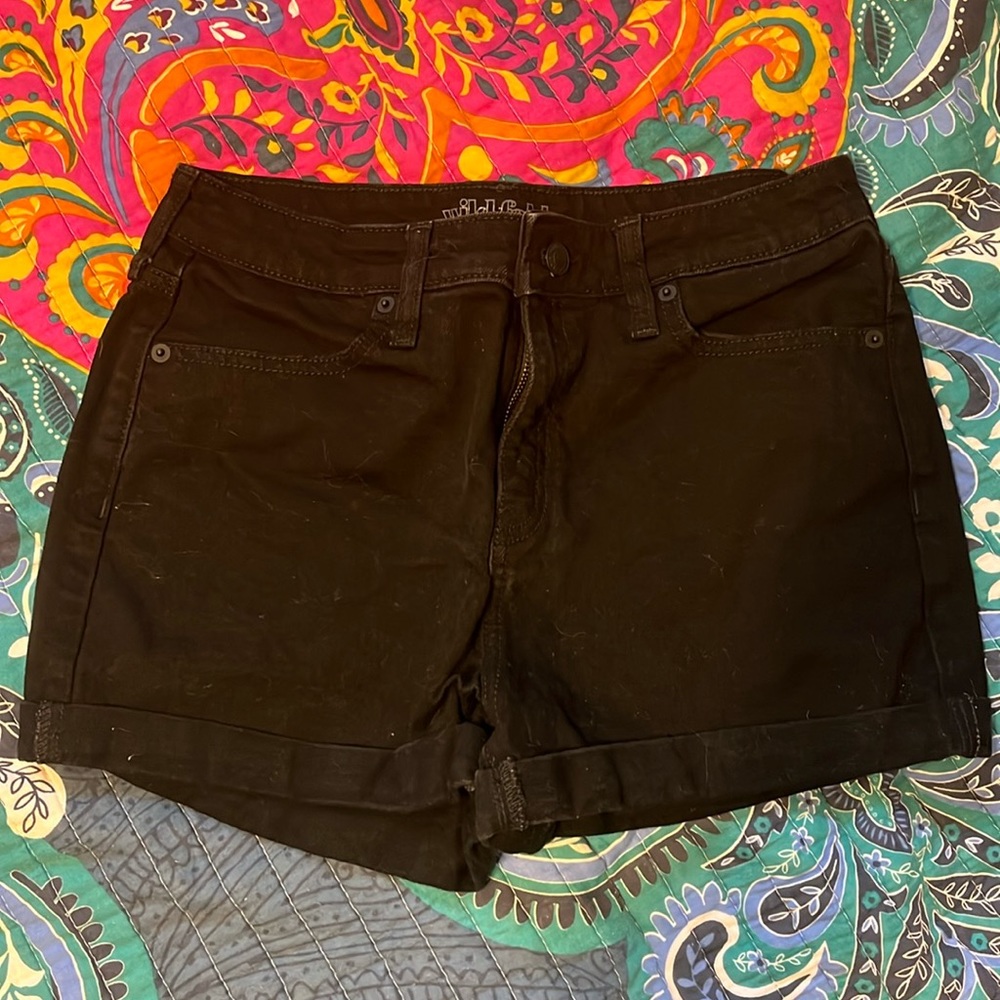 Black shorts